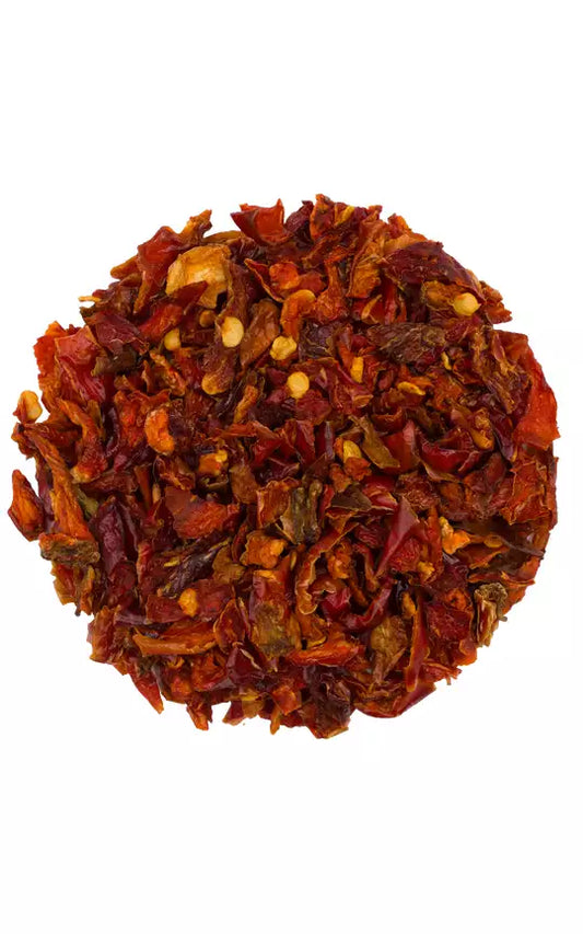 Papryka chilli Jalapeno płatek 9x9 CZERWONE. 50g